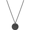Liebeskind Berlin collana acciaio inox nero LJ-0685-N-45