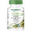 Fairvital | Green Coffee Extract 500mg - per un mese - VEGAN - alto dosaggio - 90 capsule - standardizzato ad acido clorogenico 45%