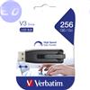 VERBATIM PEN DRIVE 256GB VERBATIM USB 3.0 Store'n'Go V3 Black\Grey - 49168