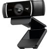 Logitech C922 Pro HD streaming webcam 1080p, 30 FPS, FOV 78°