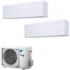 Daikin CLIMATIZZATORE DAIKIN STYLISH WHITE DUALSPLIT 9000+9000+2MXM50M R32