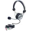Manhattan Cuffie Manhattan Stereo con Microfono con Asta Flessibile
