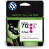 HP CARTUCCIA ORIGINALE HP 712 3ED78A MAGENTA 3PZ DESIGNJET STUDIO 24-ZOLL