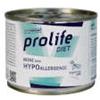 Prolife Hypoallergenic Mini umido per cani - 6 lattine da 200gr.