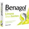 RECKITT BENCKISER Benagol Aroma Limone Senza Zucchero 16 Pastiglie