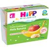 HIPP ITALIA SRL HiPP Frutta Grattugiata Bio Mela Banana 4x100g 4+ Mesi