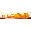 VERVACO Kit Cuscino Punto Croce GATTO DIVERTENTE Set Ricamo Principianti Paraspifferi Cuscino Decorativi ca. 80 x 20 cm Accessori Per Lavoretti Creativi DIY Casa Decor Hobby Adulti Cross Stitch