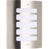 Brilliant, Lampada a parete da esterni, 1x E27, max. 60 W, in metallo/plastica