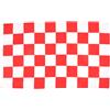 AZ FLAG Bandiera A Scacchi rossi e bianchi 250x150 cm 2 Occhielli