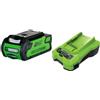 Greenworks Starter kit gsk40b2 batteria 2ah 40v + caricabatteria