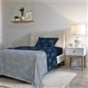 Italian Bed Linen Set Lenzuola Letto Fashion, Made in Italy- Completo Letto in Morbida Microfibra, Lenzuolo Sotto con Angoli, Telo Sopra 150x270 e Federa con Patella Interna, Singolo, Fireworks