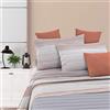 Italian Bed Linen Completo letto Athena, DAMOUR ROSA, 2 Posti
