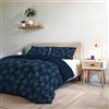 Italian Bed Linen Set Copripiumino Microfibra Fashion, Lavorato in Italia - Parure Copri Piumino - Sacco Piumone 250x200 cm con Patella e Federe Cuscino, Matrimoniale, Fireworks