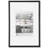 walther design Nero 60 x 80 cm Galeria Cornice in plastica KB080H