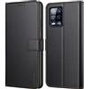 Ganbary Cover Realme 8 / Realme 8 Pro 4G (Non per Realme 8 5G), 360 Protettiva Caso in PU Pelle Premium Portafoglio Custodia per Realme 8 / Realme 8 Pro 4G, [Kickstand] [Slot per Schede]-Nero