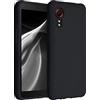 kwmobile Custodia Compatibile con Samsung Galaxy Xcover 5 Cover - Back Case per Smartphone in Silicone TPU - Protezione Gommata - nero matt