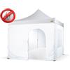 Bertoni Tetto Bianco per Gazebo Bertoni Piramide 3x3 Ignifugo M2 con Cuciture Termonastrate