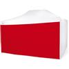 Bertoni Laterale Rosso per Gazebo Bertoni 4,5 mt. serie Piramide