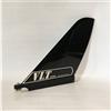 VLT Fins Pinna per Sup Vlt Fin hard Flex Nera 17x17,5 Us Box Osc2B