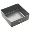 Master Class MasterClass Deep Cake Tin, 23cm Square Pan, With Loose Bottom, Non Stick, 1 mm Carbon Steel, PFOA free, 9 Inch, Grey