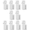 NICE Home Campanello di allarme per porte e finestre di sicurezza personale | Sensore wireless per porte e finestre | Confezione da 10