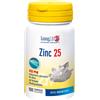 Long Life LongLife Linea Sali Minerali Zinc 25 Integratore Alimentare 100 Compresse