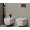 Antonio Lupi - Wc + Bidet + coprivaso soft serie Komodo smaltato lucido