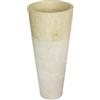 Imso ceramiche - Lavabo Conico Beige in marmo lavorato - ISLACONBE