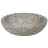 Imso ceramiche - Lavabo Tondo Grigio in marmo - ISLATOGRL