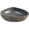 Imso ceramiche - Lavabo Ovale Riverstone in marmo [Pezzo Unico] - ISLAOVRIV