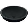 Imso ceramiche - Lavabo Tondo Basalto Nero - ISLATOBNE
