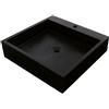 Imso ceramiche - Lavabo Quadro Basalto Nero - ISLAQUBNE