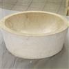 Imso ceramiche - Lavabo Cerchio Beige in marmo- ISLACERBG