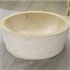 Imso ceramiche - Lavabo Cilindro Beige Burattato in marmo- ISLACILBE