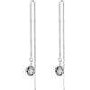 Elli Orecchini da Donna in Argento 925 con Cristallo Grigio