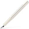 FABER-CASTELL - Penna stilografica GRIP 2010, pennino B, Coconut Milk | Penna stilografica con zona di impugnatura ergonomica e pennino in acciaio inossidabile per una scrittura particolarmente