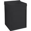 COLAVENE Lavatoio Colavene - Lavacril On con vasca su box contenitore lavatrice - 35L2B1 : Finitura colacril - Nero