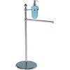 CAOS ARREDOBAGNO Caos Arredo Bagno Italiano - Piantana Intesa Dispenser in vetro p. salviette [sfera metallo] - P0171