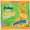 ENERVIT SPA EnerZona Chips 40-30-30 Snack di Soia 1 Sacchetto da 23 g Gusto Classico