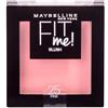 Maybelline Fit Me! blush luminoso 5 g Tonalità 25 pink