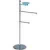 CAOS ARREDOBAGNO Caos Arredo Bagno Italiano - Piantana Intesa p.sapone+p.salviette+p.rotolo [sfera vetro] - P0183