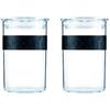 BODUM K11828-01SA - Barattolo portaoggetti, 0,6 l, colore: Nero