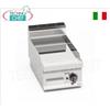 FRY TOP ELETTRICO con PIASTRA LISCIA in compound, ZONA COTTURA da mm 393x500