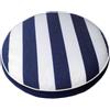 Ghio Cuscino Seduta Ø 40 Rigato Blu 9192C RB