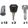 Thule Set 12 serrature One Key System