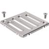 Geberit Griglia Quadrata Standard 8x8 cm in Acciaio Inox | 154.310.00.1