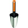 Fiskars Trapiantatore, Lunghezza: 28 cm, Lama in acciaio inossidabile, Nero/Arancione, Premium, 1000726