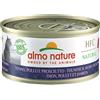 Almo Nature HFC Natural per Gatto da 70 gr Gusto Tonno, Pollo e Prosciutto