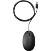 Hp Mouse Hp USB tipo A cablato 320M Nero [9VA80AA#AC3]