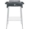 SEVERIN 8124 - PG8124 SEVERIN GRILL ELETTRICO STYLE EVO 2500 W NERO CON APPOGGIO